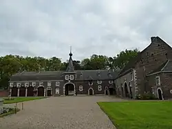 Poortgebouw binnenzijde