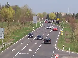 B107 bij Eilenburg richting Bad Düben