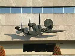 Gevelplastiek stadhuis Eindhoven