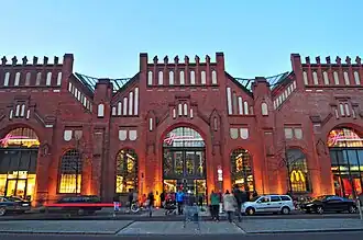 Ingang van Hallen am Borsigturm