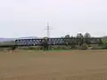 Spoorbrug over de Donau bij Bogen