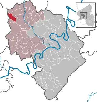 Kaart van Eisenschmitt