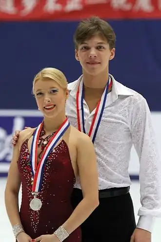 Dmitri Solovjov en Jekaterina Bobrova (2010)