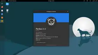 Pardus 21 desktop GNOME