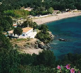 Het restaurant El Bulli aan de Cala Montjoi, een baai van de Costa Brava