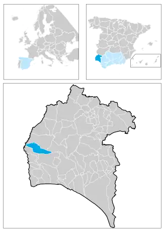 Kaart van El Almendro