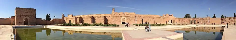 Panorama van het paleis