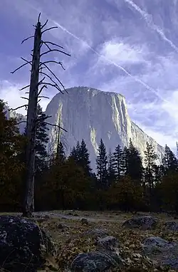 Zijaanzicht El Capitan