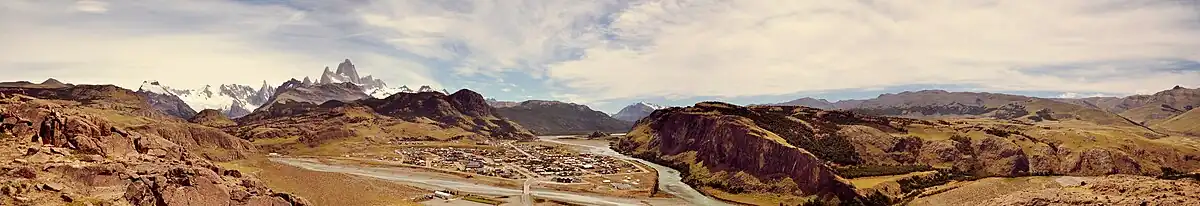 Panorama van El Chaltén