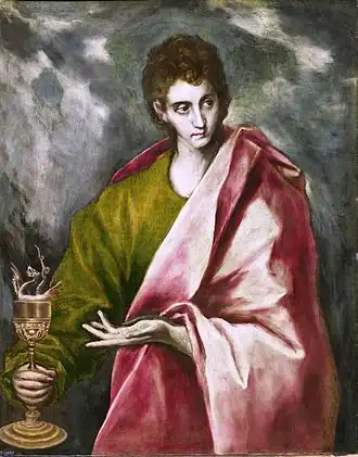 Johannes door El Greco, ± 1600