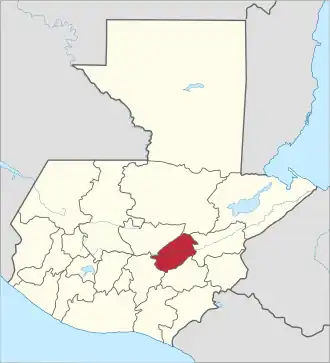 Kaart van El Progreso