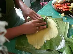 Bereiding van de maisdeeg