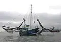 Hetzelfde schip tijdens het vissen (2009)