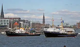 Gezamenlijk met de Elbe te Hamburg