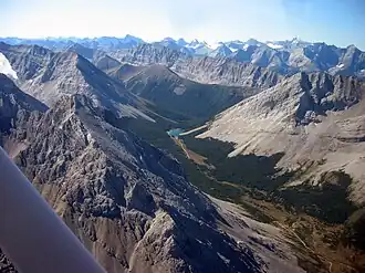 De vallei van de Elbow