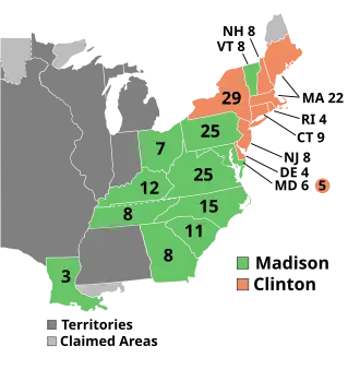 Amerikaanse presidentsverkiezingen 1812