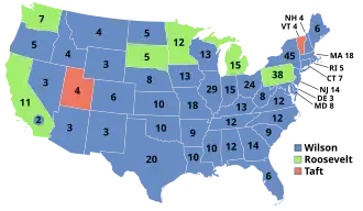 Amerikaanse presidentsverkiezingen 1912