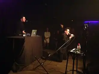 Elegant Machinery, concert in de "Sala Zero" (Tarragona) gedateerd 23/01/2016