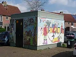 Elektriciteitshuisje Raaigras-Wollegras