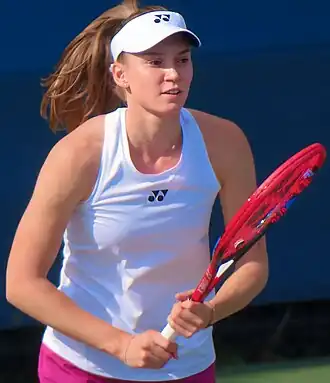 Winnares in het enkelspel, Jelena Rybakina