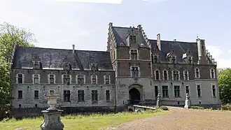 Locatie uit de serie, het kasteel van Zeno, Vincent en Morten. In werkelijkheid het Rubenskasteel in Elewijt, Zemst in België
