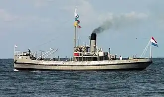 De Elfin op de Noordee bij IJmuiden (2007)