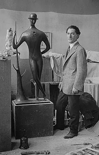 Elie Nadelman met Man in the Open Air