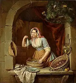 Marktkoopvrouw (1840)