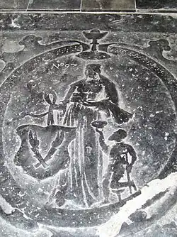 Afbeelding in de Sint Elisabethskerk te Grave