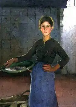 The Zandvoort Fishergirl