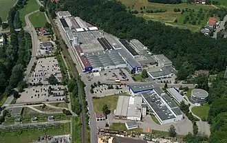 De VARTA fabriek in Ellwangen