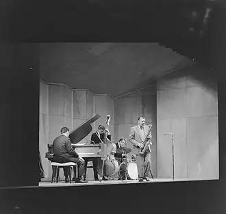 Elsen (Rotterdam, 1960). Jack Sels op sax