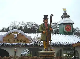 Het station tijdens de winter (2008)