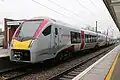 Trein van Greater Anglia in het station