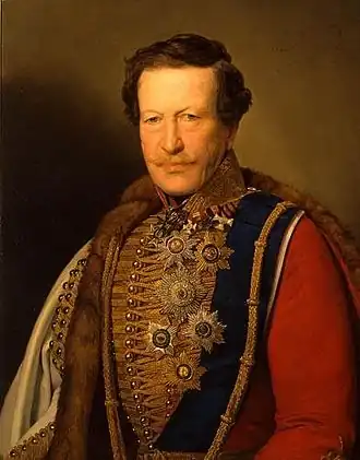 Emanuel Graf Mensdorff-Pouilly met de ster van de orde