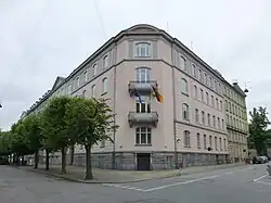 Voormalige ambassade van Duitsland, Stockholmsgade bij Visbygade