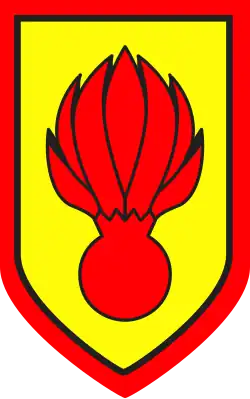 Embleem Korps Militaire Controleurs Gevaarlijke Stoffen