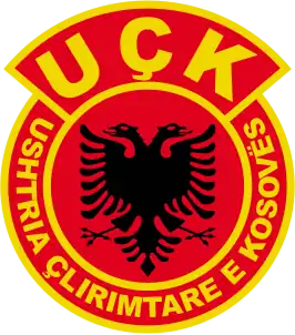 Logo van het UÇK