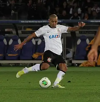 Emerson tijdens de FIFA Club World Cup-finale van 2012 in het shirt van Corinthians