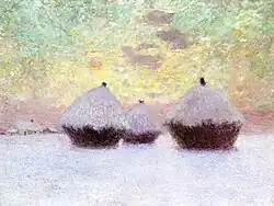 Haystacks in the Snow, 1904