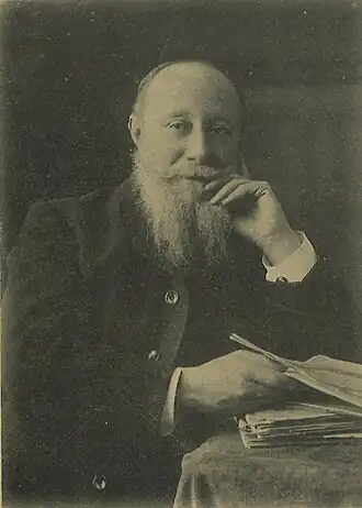 Émile Mathieu, karikatuur opgemaakt door Enrico Caruso (1909)