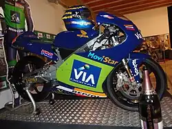 Honda RS 125 R van Emilio Alzamora uit 1999