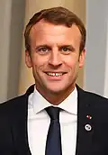 Emmanuel Macron, president van Frankrijk, sinds 2017