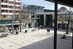 Het Mondriaanplein, centrum