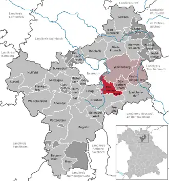 Kaart van Emtmannsberg