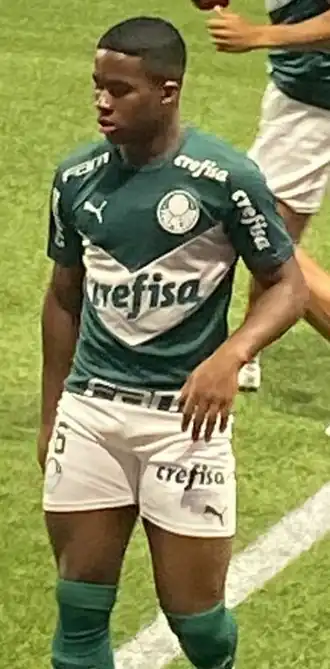 Endrick namens Palmeiras in 2023