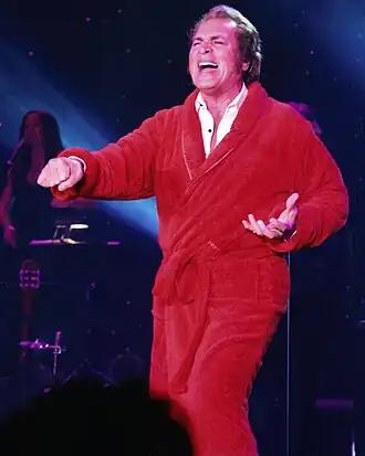 Humperdinck in Las Vegas in 2008