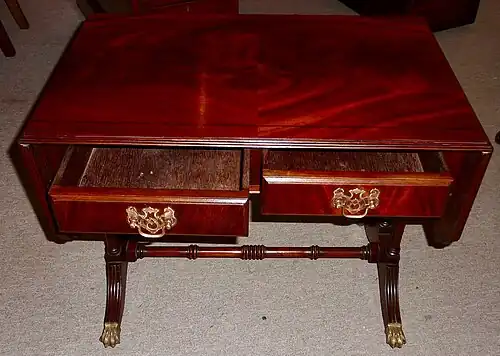 Meubel van mahonie, circa 1950