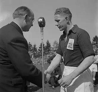 Afscheid Hennie Möring, 22 april 1951