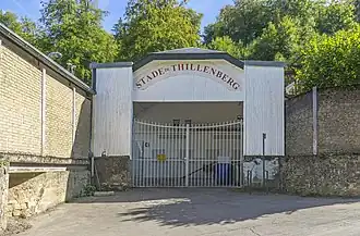 Ingang van het stadion